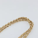 Salvatore Ferragamo Shoulder Bag Leather Gold Beige Auth ka111-8