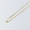 Christian Dior Necklace metal Gold Tone Auth ka1111-4