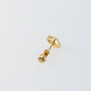 Christian Dior Earring metal Gold Auth ka1113-4
