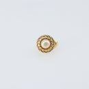 Christian Dior Earring metal Gold Auth ka1113-6