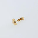 Christian Dior Earring metal Gold Auth ka1113-8