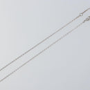 Christian Dior Necklace metal Silver Auth ka1114-13