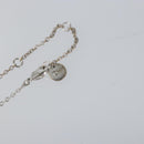 Christian Dior Necklace metal Silver Auth ka1114-15