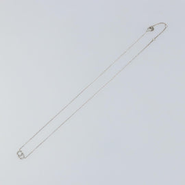 Christian Dior Necklace metal Silver Auth ka1114 - 0