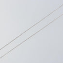 Christian Dior Necklace metal Silver Auth ka1114-5