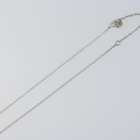 Christian Dior Necklace metal Silver Auth ka1114