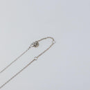 Christian Dior Necklace metal Silver Auth ka1114-7