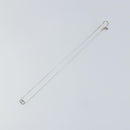 Christian Dior Necklace metal Silver Auth ka1114-9