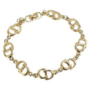 Christian Dior Bracelet metal Gold Auth ka1115-1