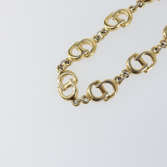 Christian Dior Bracelet metal Gold Auth ka1115