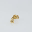 Christian Dior Earring metal Gold Auth ka1116-10