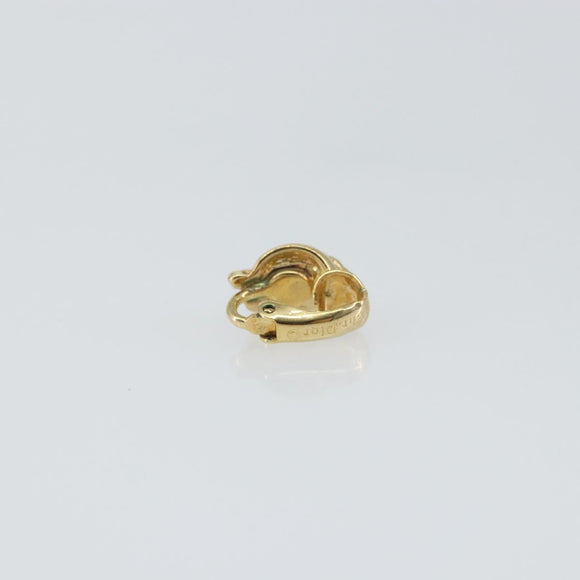 Christian Dior Earring metal Gold Auth ka1116