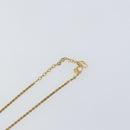 Christian Dior Necklace metal Gold CC Auth ka1117-12