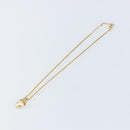 Christian Dior Necklace metal Gold CC Auth ka1117-8