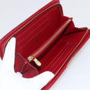 LOUIS VUITTON Monogram Cherry Porte Monnaie Zip Long Wallet M95006 Auth ka1118-9