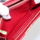 LOUIS VUITTON Monogram Cherry Porte Monnaie Zip Long Wallet M95006 Auth ka1118-11