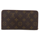 LOUIS VUITTON Monogram Cherry Porte Monnaie Zip Long Wallet M95006 Auth ka1118-2