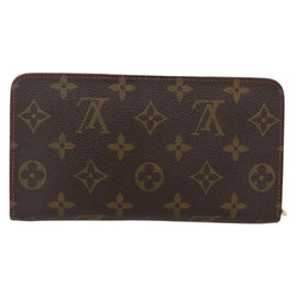 LOUIS VUITTON Monogram Cherry Porte Monnaie Zip Long Wallet M95006 Auth ka1118 - 0
