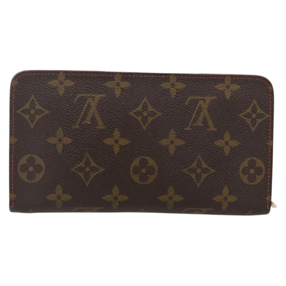 LOUIS VUITTON Monogram Cherry Porte Monnaie Zip Long Wallet M95006 Auth ka1118