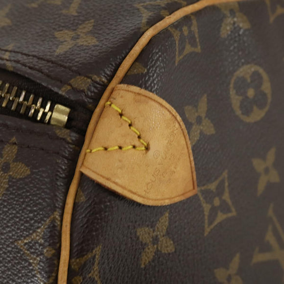 LOUIS VUITTON Monogram Keepall 55 Boston Bag M41424 LV Auth ka1119
