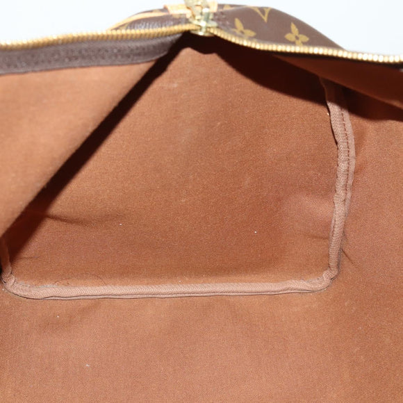 LOUIS VUITTON Monogram Keepall 55 Boston Bag M41424 LV Auth ka1119