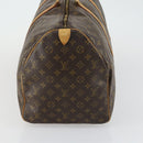 LOUIS VUITTON Monogram Keepall 55 Boston Bag M41424 LV Auth ka1119-4