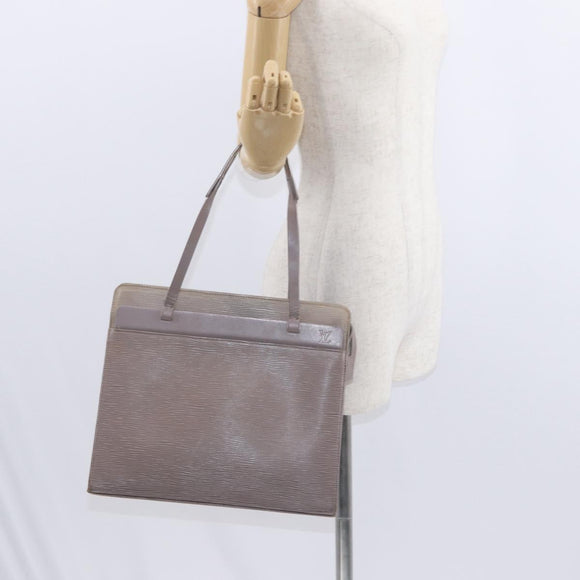 LOUIS VUITTON Epi Croisette PM Tote Bag Lilac M5249B LV Auth ka112