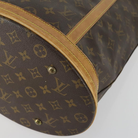 LOUIS VUITTON Monogram Bucket GM Shoulder Bag M42236 LV Auth ka1120
