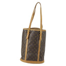 LOUIS VUITTON Monogram Bucket GM Shoulder Bag M42236 LV Auth ka1120-13