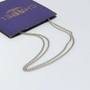 CHANEL Hologram Chain Shoulder Bag Vinyl Purple CC Auth ka1124-7