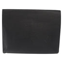 LOUIS VUITTON Epi Porte Documents Senateur Briefcase Black M54452 LV Auth ka1125-2