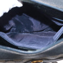 GUCCI GG Supreme Sherry Line Shoulder Bag PVC Navy Gold 010 378 Auth ka1129-23