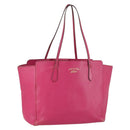 GUCCI Tote Bag Leather Pink Gold 354397 Auth ka1133-1