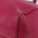 GUCCI Shopper Tas Leer Roze Goud 354397 Auth ka1133-10