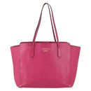 GUCCI Tote Bag Leather Pink Gold 354397 Auth ka1133-2