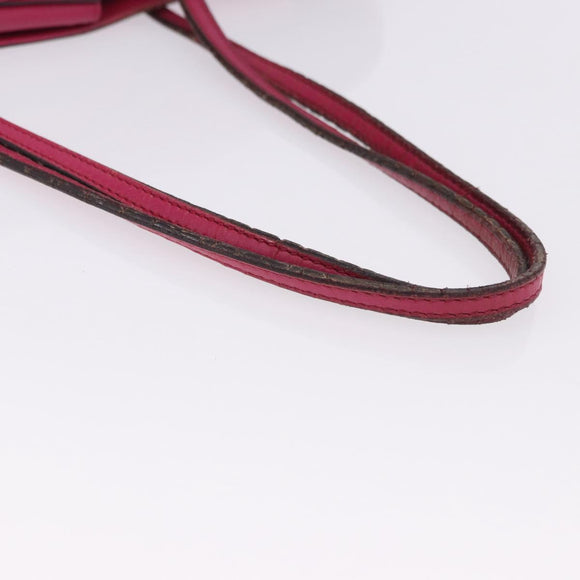 GUCCI Shopper Tas Leer Roze Goud 354397 Auth ka1133