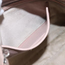 Miu Miu Shoulder Bag Leather Silver Pink Auth ka1134-24