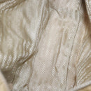 PRADA Hand Bag Nylon Beige Silver Auth ka1139-10