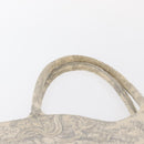 Christian Dior Toile De Jouy Book Tote Hand Bag Canvas Gray Auth ka113A-8