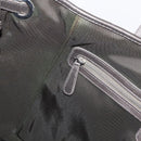 Christian Dior Canage Tote Bag Coated Canvas Silver tone Auth ka114-19