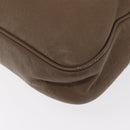 GUCCI GG Canvas Guccissima Hand Bag Leather Brown Gold 208463 Auth ka1141-11