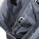 PRADA Hand Bag Nylon Black Silver Auth ka1143-23
