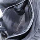 PRADA Hand Bag Nylon Black Silver Auth ka1143-24