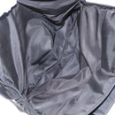 PRADA Hand Bag Nylon Black Silver Auth ka1143-25