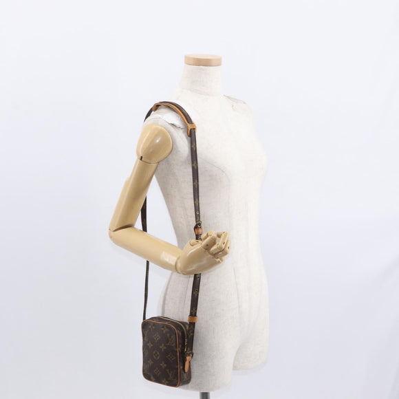 LOUIS VUITTON Monogram Mini Danube Shoulder Bag M45268 LV Auth ka1145