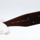 CHANEL Camelia Sunglasses plastic Brown CC Auth ka1148-10