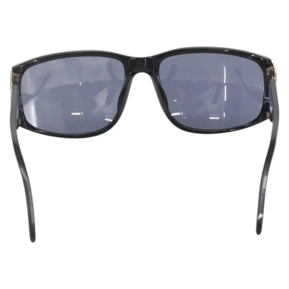 CHANEL Sunglasses plastic Black CC Auth ka1150