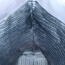 PRADA Tote Bag Patent leather Gray Silver Auth ka1152-18