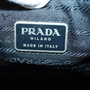 PRADA Tote Bag Patent leather Gray Silver Auth ka1152-22