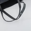 PRADA Tote Bag Patent leather Gray Silver Auth ka1152-7